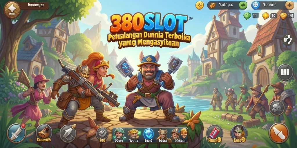Tampilan gameplay 380SLOT yang menakjubkan di dunia terbuka.