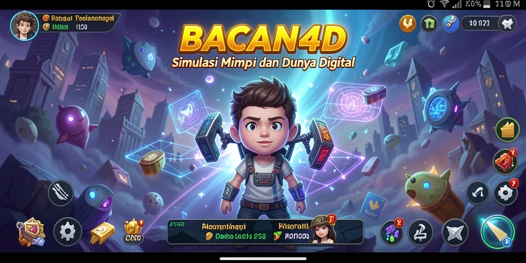 Tampilan gameplay BACAN4D yang menarik dan interaktif.