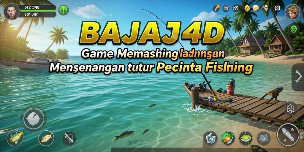 Screenshot gameplay BAJAJ4D menunjukkan momen seru saat menangkap ikan.