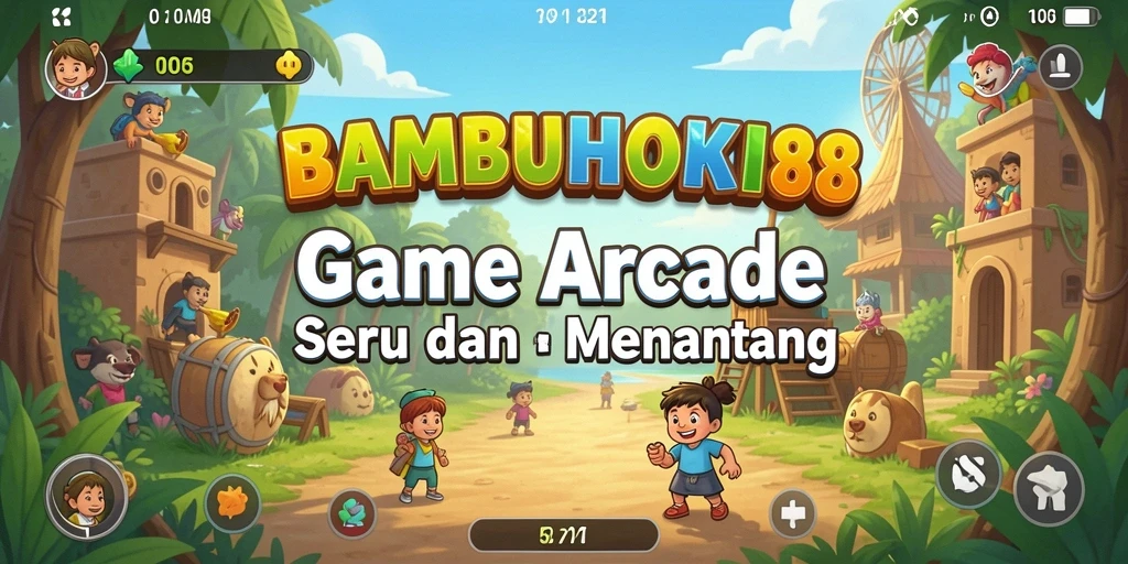 Tampilan gameplay seru dari BAMBUHOKI88 dengan grafik yang memukau.