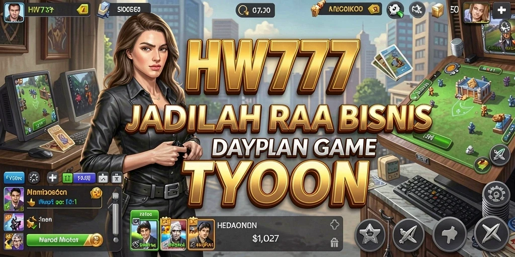 Screenshot utama HW777 menampilkan gameplay yang seru dan strategis.
