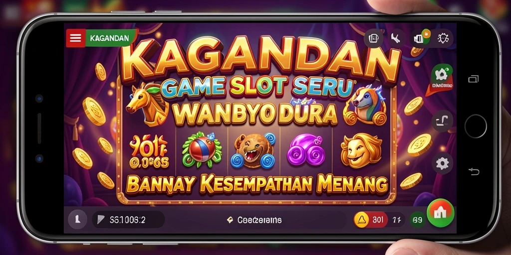 Tampilan menarik gameplay slot KAGANDAN dengan efek visual yang memukau.