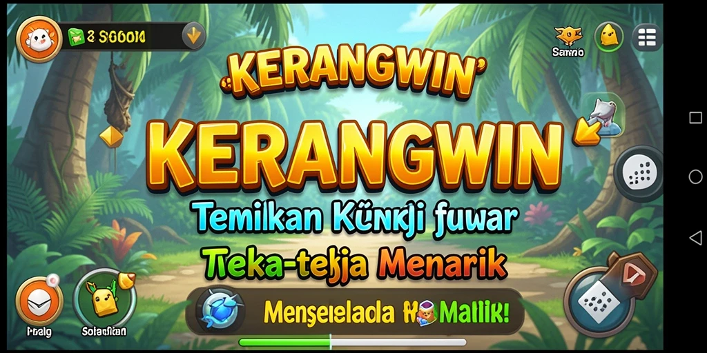 Screenshot gameplay KERANGWIN yang menunjukkan tantangan Puzzle yang menarik.