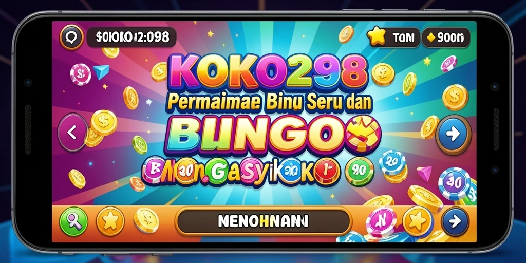 Screenshot gameplay KOKO288 yang menunjukkan keseruan bermain Bingo.