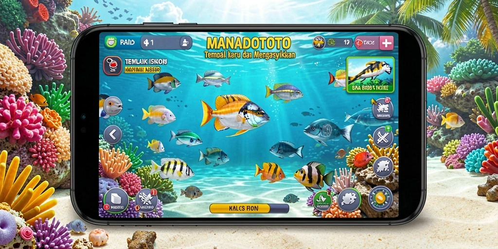 Screenshot gameplay Tembak Ikan yang menampilkan suasana seru.