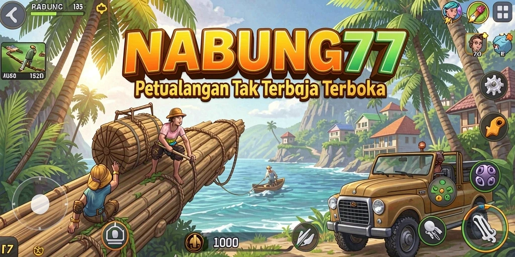 Gameplay seru di dunia terbuka NABUNG77 yang luas dan interaktif.