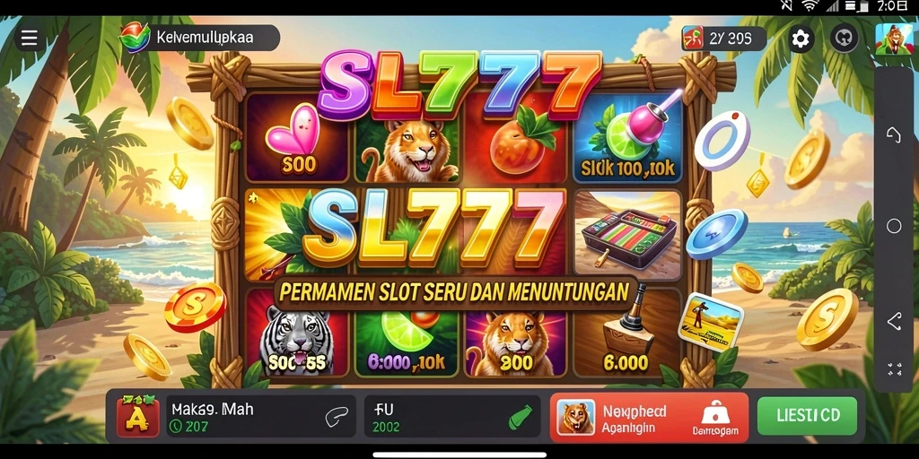 Screenshot gameplay SL777 menampilkan aksi seru dan grafis memukau.